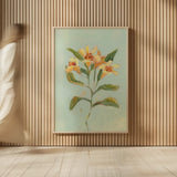 Lily Study II by Krystal Adams. shown as over sized large wall art. Available as an archival giclee rolled canvas, fine art paper, or poster print. SKU 102749h.