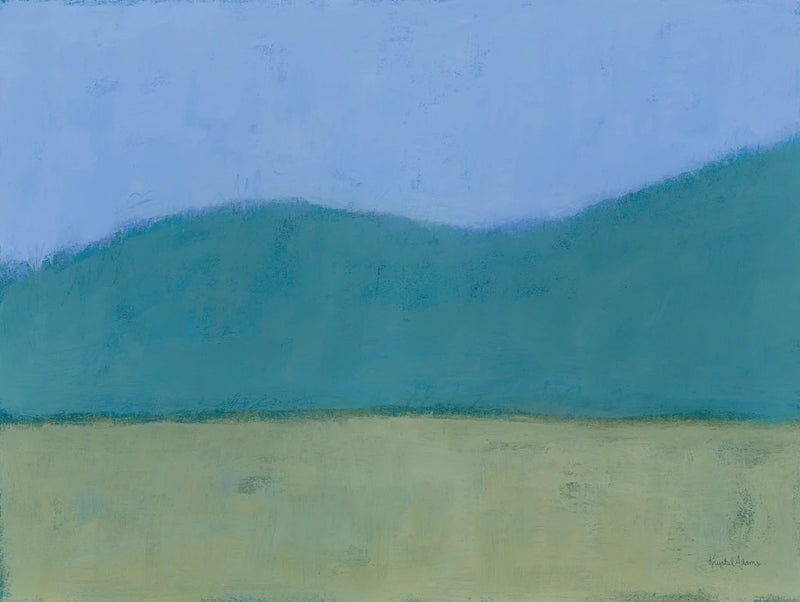 Mountains Green by Krystal Adams