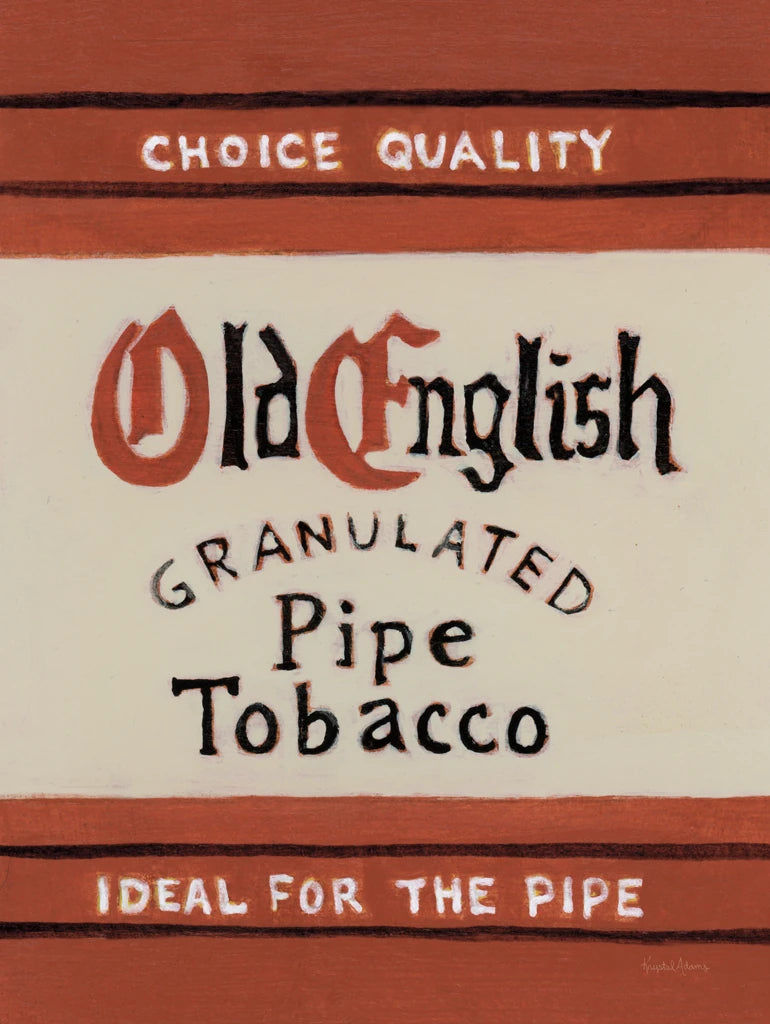 Old English Pipe by Krystal Adams