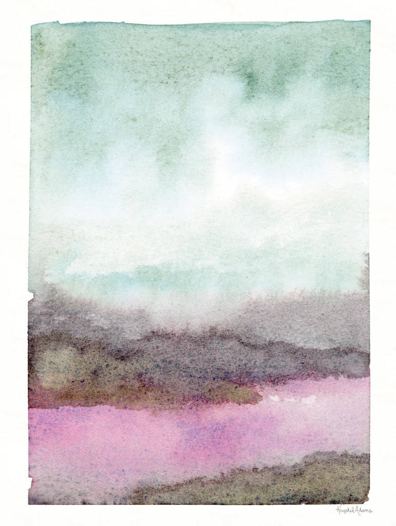 Purple Hills II by Krystal Adams