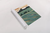 Rolling Hills I by Krystal Adams. shown as a rolled paper print. Available as archival giclee rolled canvas, fine art paper, or poster print. SKU 103608h.