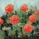 Rosy Mums by Krystal Adams. SKU 103663a. Archival Giclee Fine art print for wall decor.