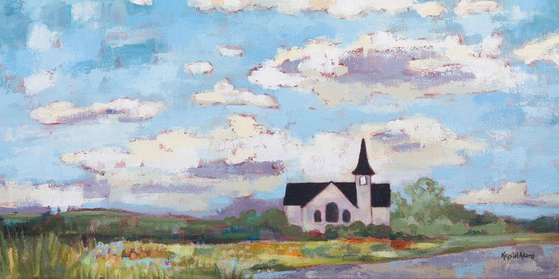 White Church by Krystal Adams
