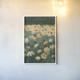 Wildflowers III by Krystal Adams. shown as a paper print in a white frame. Available as a archival giclee rolled canvas, fine art paper, or poster print. SKU 102752h.