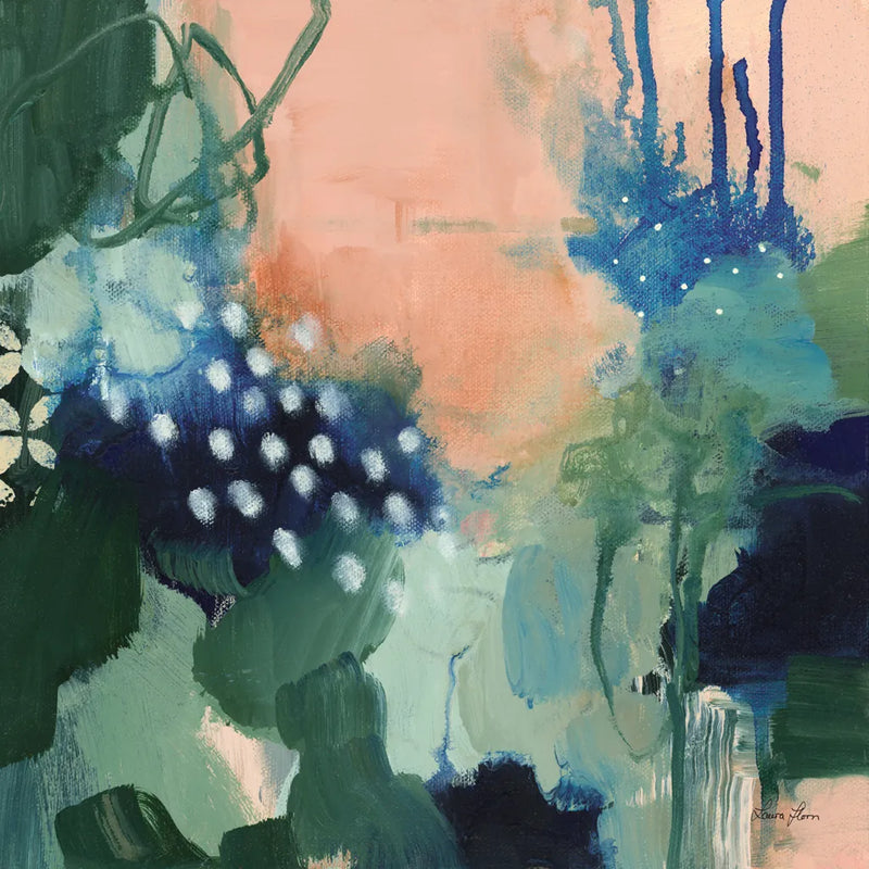 Abstract Layers III by Laura Horn. SKU 73162a. Archival Giclee Fine art print for wall decor.
