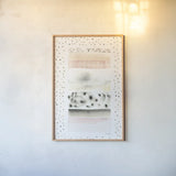 Cosy by Laura Horn. shown as a paper print in a natural frame. Available as a archival giclee rolled canvas, fine art paper, or poster print. SKU 73360h.