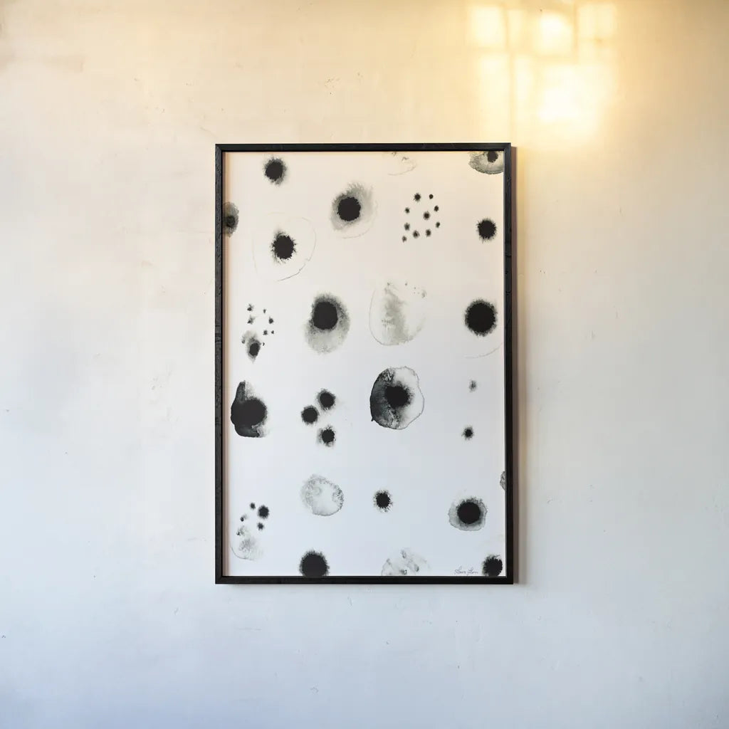 Delicate by Laura Horn. shown as a paper print in a black flame. Available as a archival giclee rolled canvas, fine art paper, or poster print. SKU 73361h.