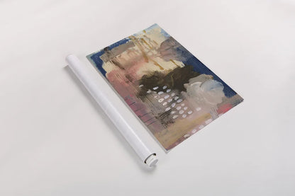 Embracing Glimmers by Laura Horn. shown as a rolled paper print. Available as archival giclee rolled canvas, fine art paper, or poster print. SKU 91645h.