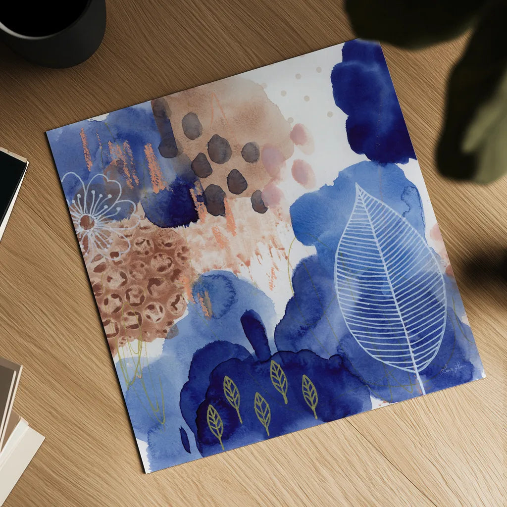 Essence of Life III by Laura Horn. Shown as a detailed flat fine art print, highlighting archival giclee quality. Available as an archival giclee rolled canvas, fine art paper, or poster print. SKU 78480a.