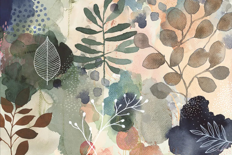Flourish and Flow by Laura Horn. SKU 78024i. Archival Giclee Fine art print for wall decor.