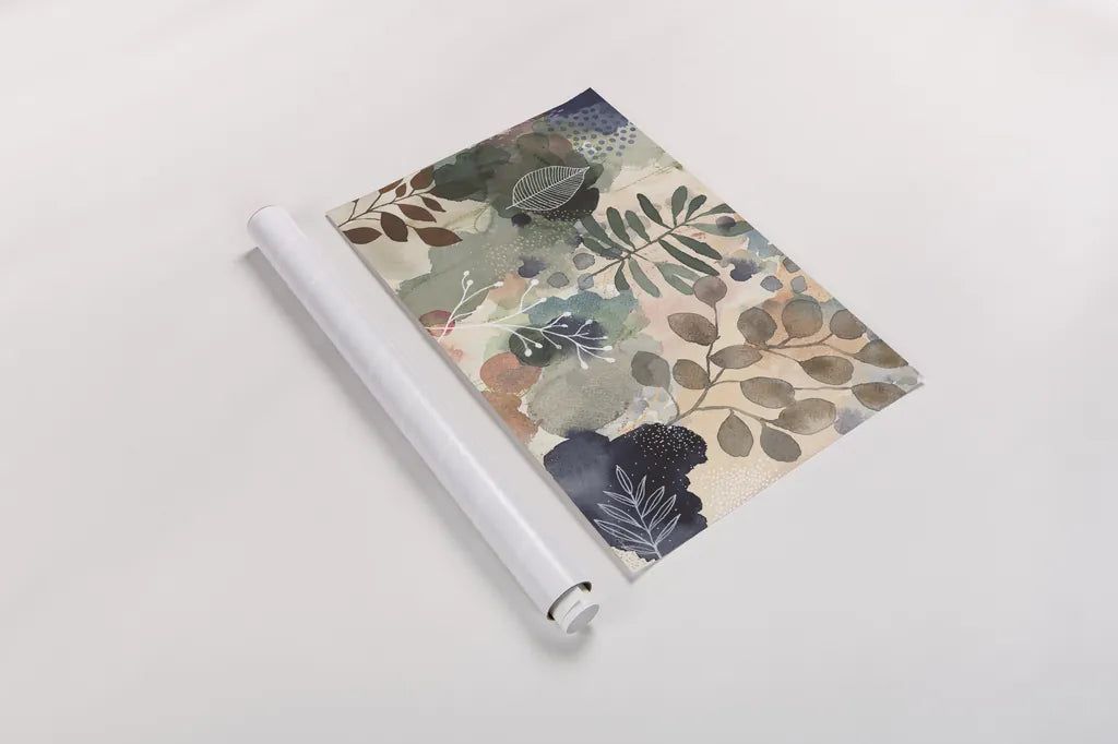 Flourish and Flow by Laura Horn. shown as a rolled paper print. Available as archival giclee rolled canvas, fine art paper, or poster print. SKU 78024i.