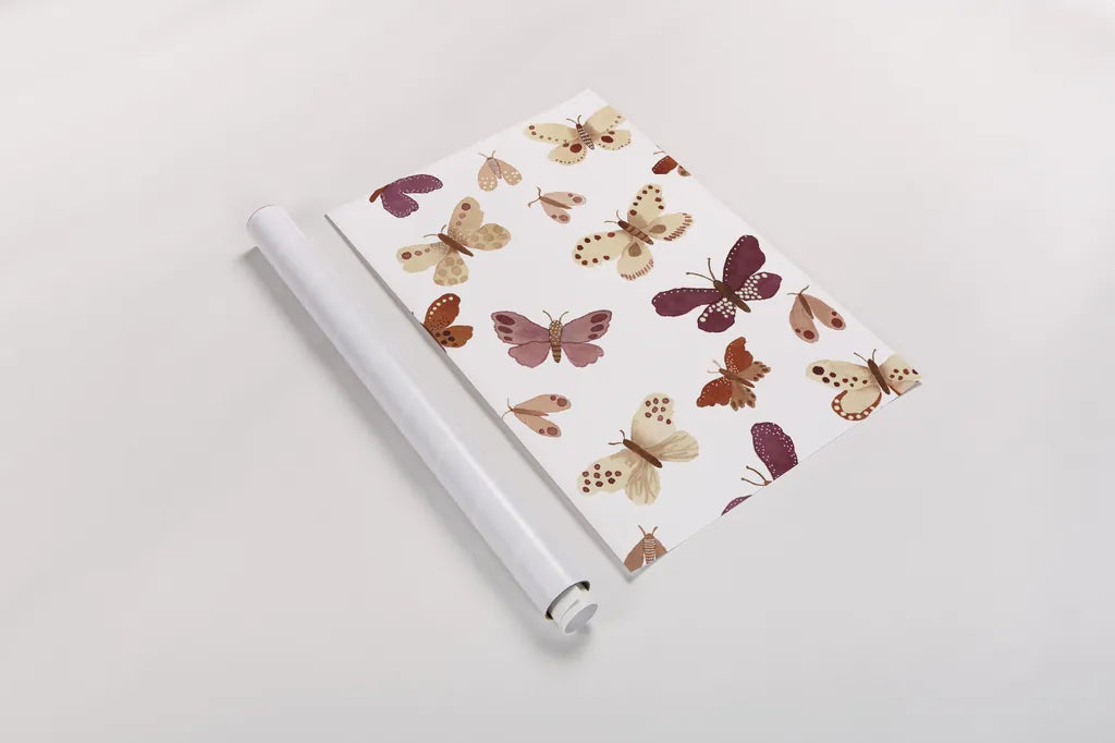Garden Dance Butterflies by Laura Horn. shown as a rolled paper print. Available as archival giclee rolled canvas, fine art paper, or poster print. SKU 73198h.