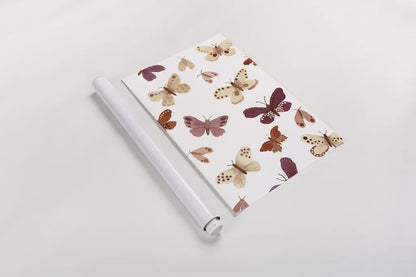 Garden Dance Butterflies by Laura Horn. shown as a rolled paper print. Available as archival giclee rolled canvas, fine art paper, or poster print. SKU 73198h.