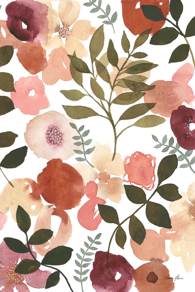 Garden Dance I by Laura Horn. SKU 72214h. Archival Giclee Fine art print for wall decor.