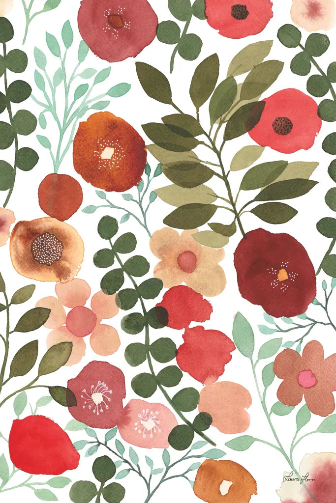 Garden Dance II by Laura Horn. SKU 72215h. Archival Giclee Fine art print for wall decor.