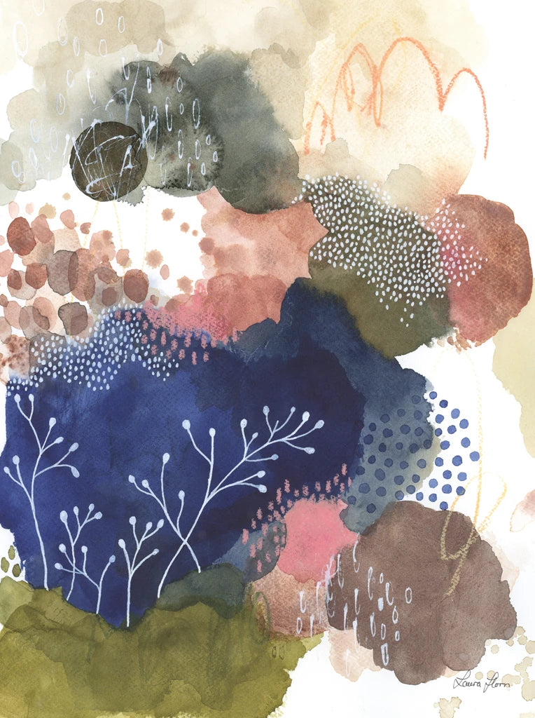 Indigo Bliss I by Laura Horn