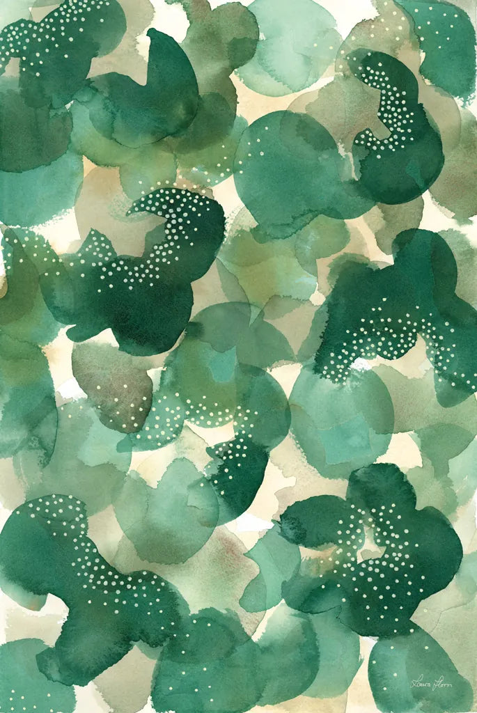 Leaf Canopy by Laura Horn. SKU 78525h. Archival Giclee Fine art print for wall decor.