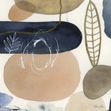Leaves and Stones III by Laura Horn. SKU 78485a. Archival Giclee Fine art print for wall decor.