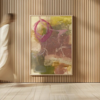 Lemon Season by Laura Horn. shown as over sized large wall art. Available as an archival giclee rolled canvas, fine art paper, or poster print. SKU 91641h.