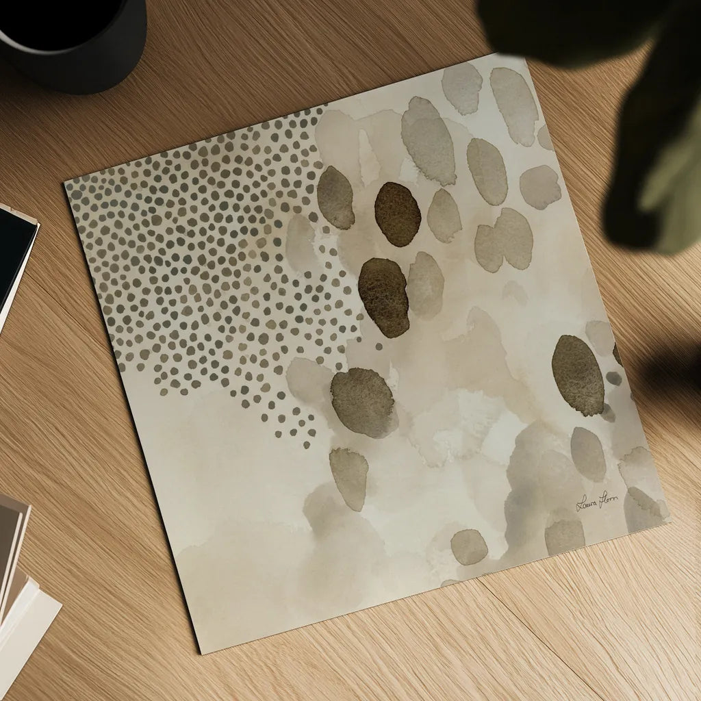 Natural Abstract II Crop I by Laura Horn. Shown as a detailed flat fine art print, highlighting archival giclee quality. Available as an archival giclee rolled canvas, fine art paper, or poster print. SKU 72825a.