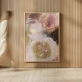 Nesting by Laura Horn. shown as over sized large wall art. Available as an archival giclee rolled canvas, fine art paper, or poster print. SKU 91642h.