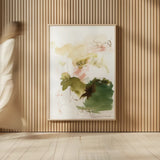Palette of Spring II by Laura Horn. shown as over sized large wall art. Available as an archival giclee rolled canvas, fine art paper, or poster print. SKU 73171h.