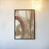 Path to Happiness by Laura Horn. shown as a paper print in a black flame. Available as a archival giclee rolled canvas, fine art paper, or poster print. SKU 78488h.