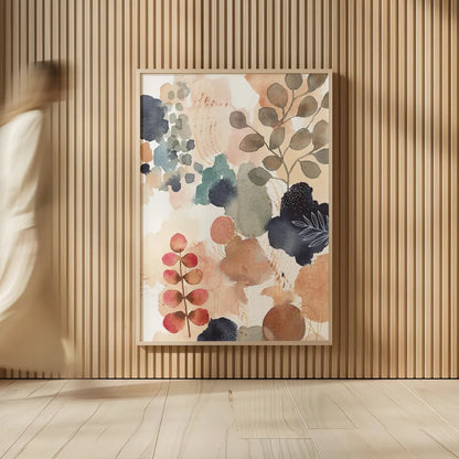 Serene Nature IV by Laura Horn. shown as over sized large wall art. Available as an archival giclee rolled canvas, fine art paper, or poster print. SKU 74583h.