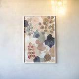 Serene Nature IV by Laura Horn. shown as a paper print in a white frame. Available as a archival giclee rolled canvas, fine art paper, or poster print. SKU 74583h.