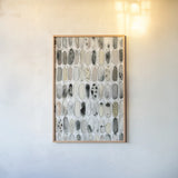 Spirited by Laura Horn. shown as a paper print in a natural frame. Available as a archival giclee rolled canvas, fine art paper, or poster print. SKU 73368h.