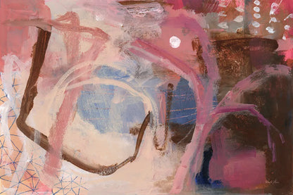 Tangled Trees by Laura Horn. SKU 91638i. Archival Giclee Fine art print for wall decor.