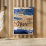 The Branch and the River by Laura Horn. shown as over sized large wall art. Available as an archival giclee rolled canvas, fine art paper, or poster print. SKU 78528h.