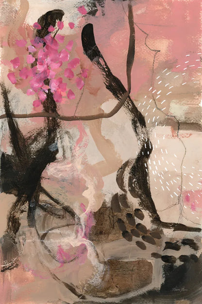 Trees and Blooms by Laura Horn. SKU 91639h. Archival Giclee Fine art print for wall decor.