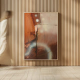 Walking in the Woods by Laura Horn. shown as over sized large wall art. Available as an archival giclee rolled canvas, fine art paper, or poster print. SKU 73346h.