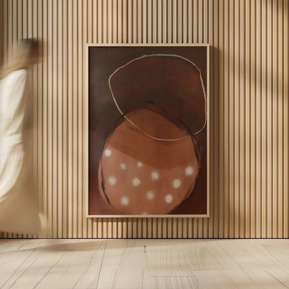 Winter Hibernation by Laura Horn. shown as over sized large wall art. Available as an archival giclee rolled canvas, fine art paper, or poster print. SKU 73166h.