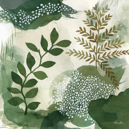 Woodland Walk I by Laura Horn. SKU 72223a. Archival Giclee Fine art print for wall decor.