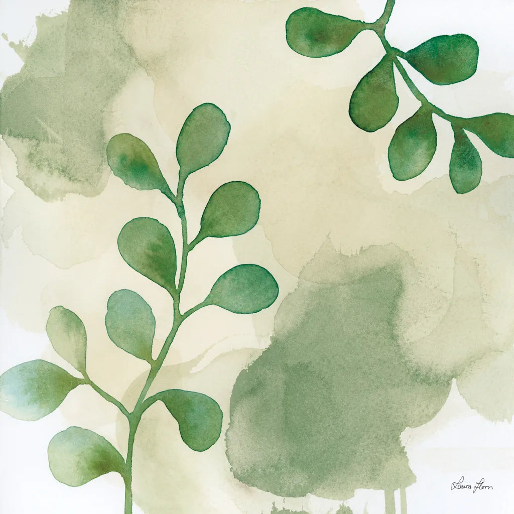 Woodland Walk II by Laura Horn. SKU 72224a. Archival Giclee Fine art print for wall decor.