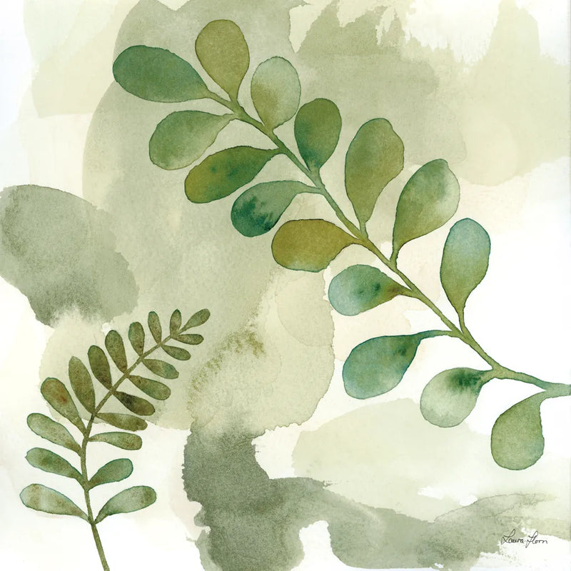 Woodland Walk III by Laura Horn. SKU 72225a. Archival Giclee Fine art print for wall decor.