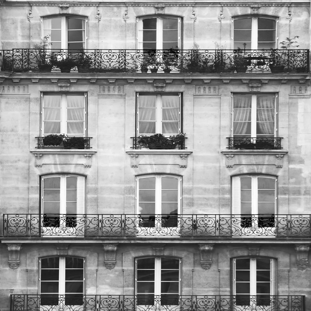 Across the Street II Crop by Laura Marshall. SKU 21915a. Archival Giclee Fine art print for wall decor.