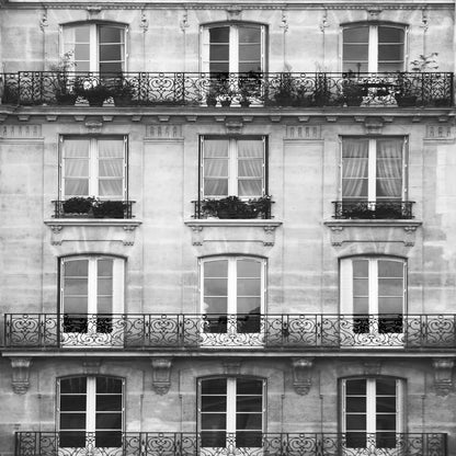 Across the Street II Crop by Laura Marshall. SKU 21915a. Archival Giclee Fine art print for wall decor.