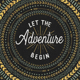 Adventure Together I by Laura Marshall. SKU 29832a. Archival Giclee Fine art print for wall decor.