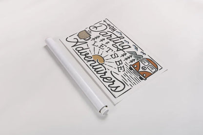 Adventurous I by Laura Marshall. shown as a rolled paper print. Available as archival giclee rolled canvas, fine art paper, or poster print. SKU 58453i.