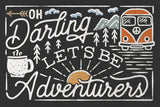 Adventurous I Black by Laura Marshall. SKU 58460i. Archival Giclee Fine art print for wall decor.