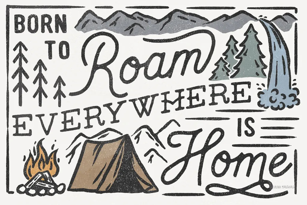 Adventurous II by Laura Marshall. SKU 58454i. Archival Giclee Fine art print for wall decor.