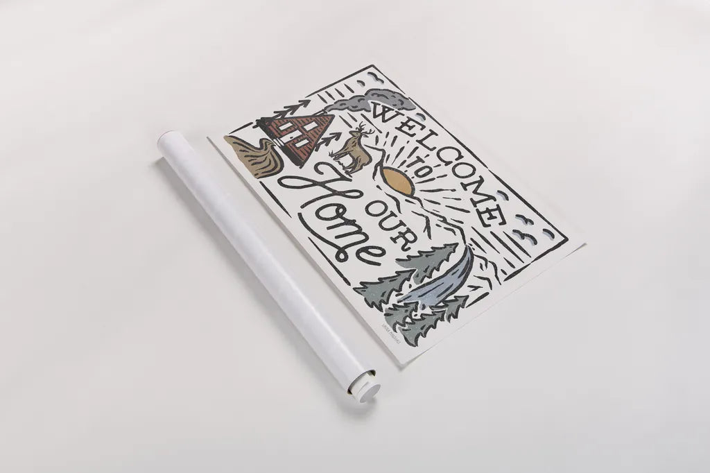 Adventurous III by Laura Marshall. shown as a rolled paper print. Available as archival giclee rolled canvas, fine art paper, or poster print. SKU 58455i.