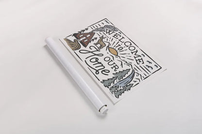 Adventurous III by Laura Marshall. shown as a rolled paper print. Available as archival giclee rolled canvas, fine art paper, or poster print. SKU 58455i.