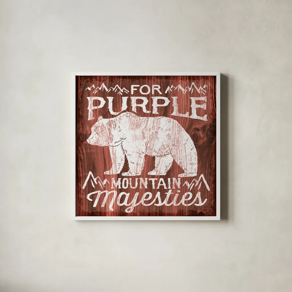 America the Beautiful IV by Laura Marshall. Shown in a crisp white glass frame for a clean and minimalist style. Available as an archival giclee rolled canvas, fine art paper, or poster print. SKU 25532a.