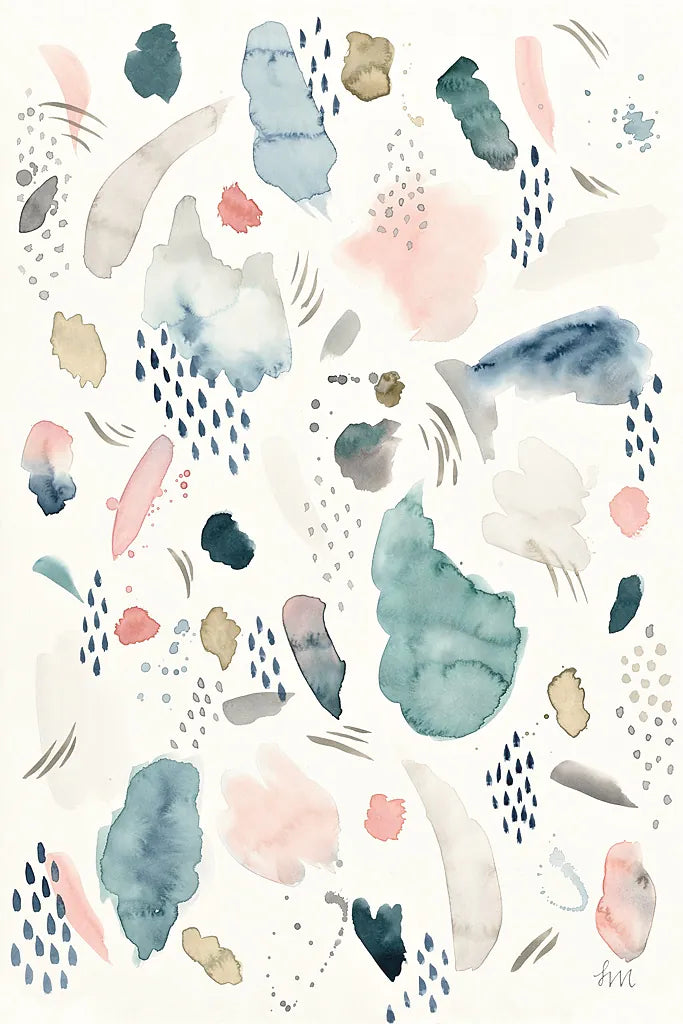 April Showers by Laura Marshall. SKU 32598h. Archival Giclee Fine art print for wall decor.