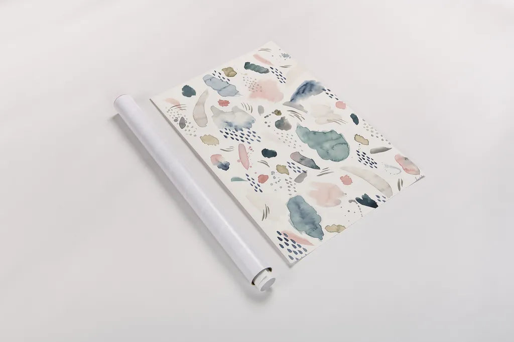 April Showers by Laura Marshall. shown as a rolled paper print. Available as archival giclee rolled canvas, fine art paper, or poster print. SKU 32598h.