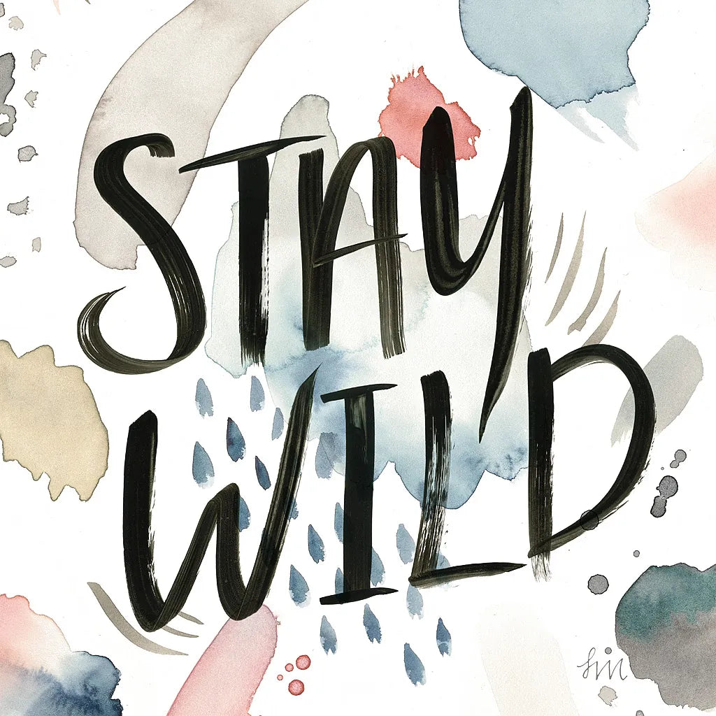 April Showers Inspiration I by Laura Marshall. SKU 33165a. Archival Giclee Fine art print for wall decor.